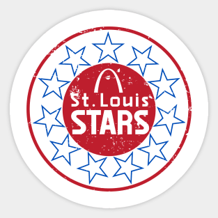 1968 St Louis Stars Vintage Soccer Sticker